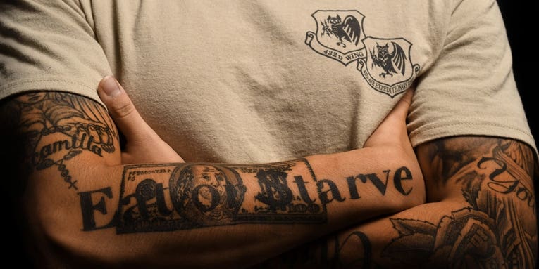 The Air Force’s top recruiter is personally reviewing recruits’ hand tattoos so they can enlist