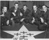 From left: Capt. Robert Kanaga, Capt. Charles Pattillo, Maj. Richard Catledge, Capt. Robert McCormick and Capt. Cuthbert Pattillo, the original Thunderbird pilots. (U.S. Air Force photo)