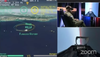 An Air Force F-16 pilot, callsign 'Banger' loses to an AI program in five simulated dogfights as part of the 'Alphadogfight' project organized by DARPA, Aug. 20, 2020.(Screenshot via YouTube/DARPAtv)