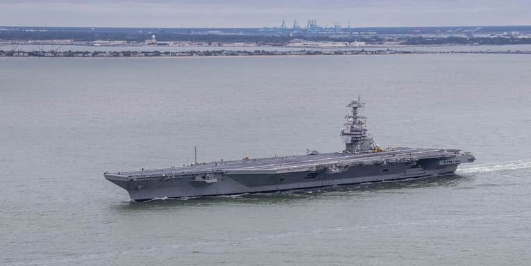 The Navy’s newest and most advanced aircraft carrier has finally deployed