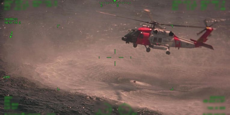 Watch the Coast Guard rescue fishermen who fended off shark attacks for more than 24 hours