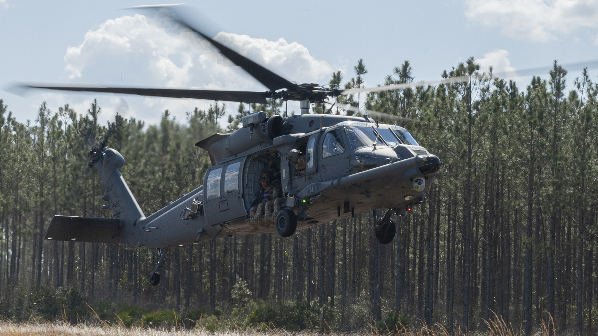 Air Force crew performs first-ever rescue in brand new search-and-rescue helicopter