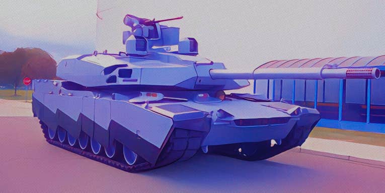 Everything new under the hull of the AbramsX main battle tank prototype