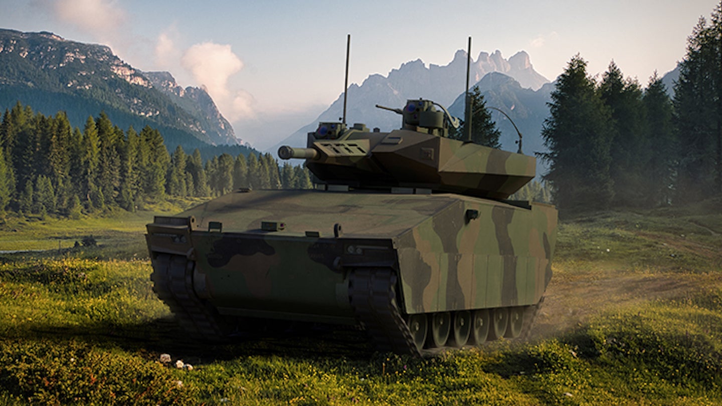 The Lynx OMFV Infantry Fighting Vehicle from American Rheinmetall.