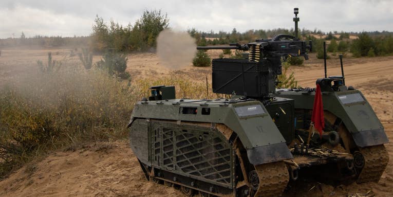 NATO countries are getting serious about sending armed robots into battle
