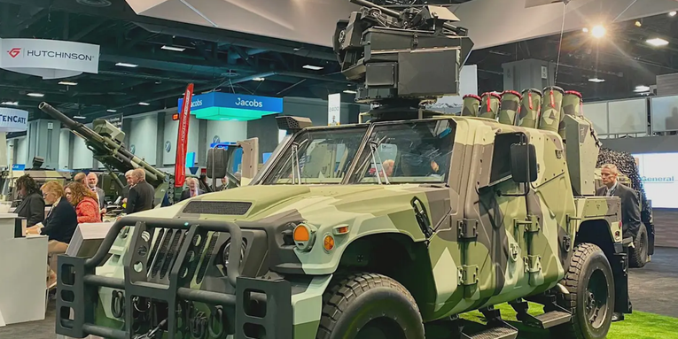 This company wants to turn the Humvee into a launch platform for kamikaze drones