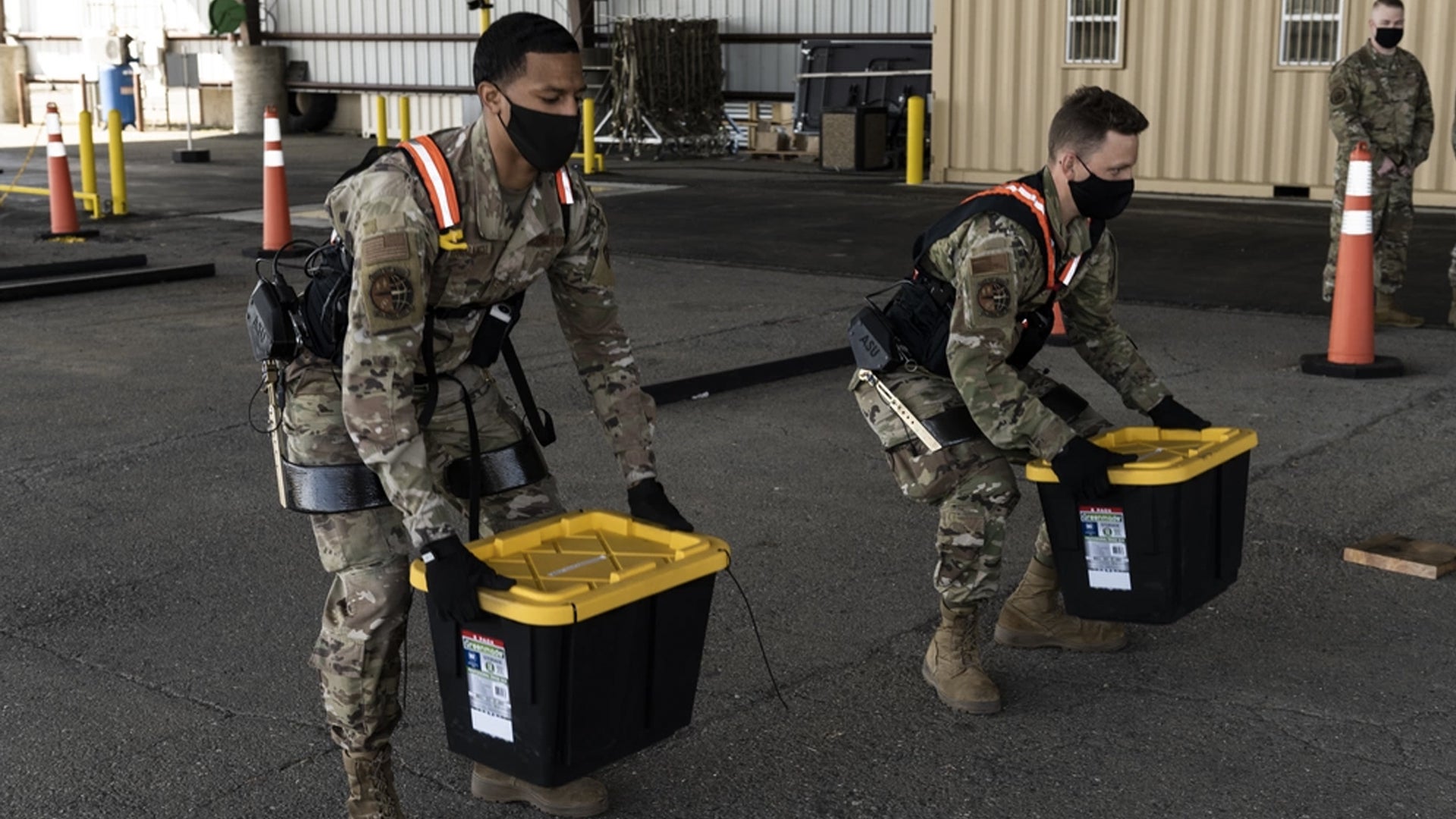 The Air Force is testing a new exoskeleton to lighten the load for airmen