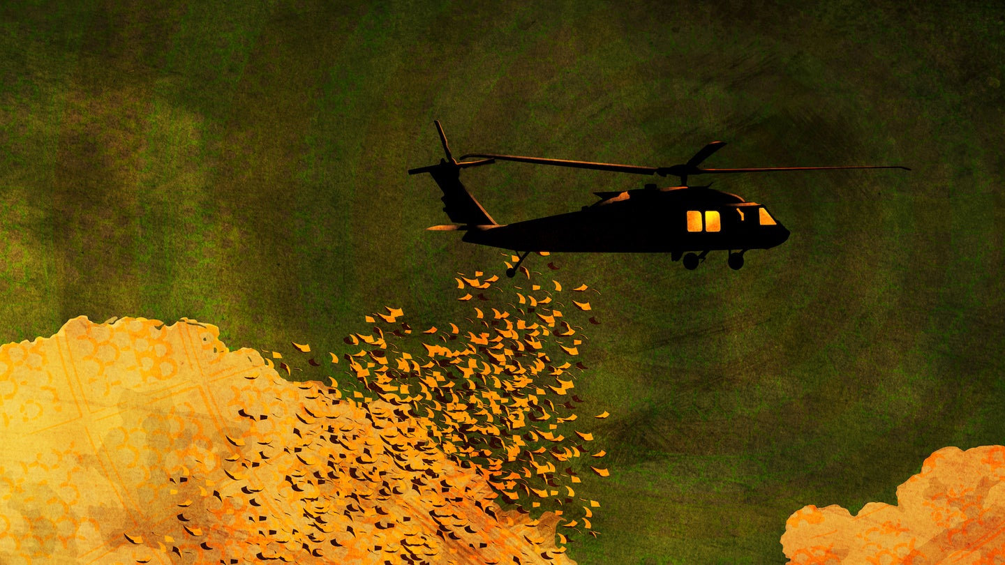 An illustration commemorating the anniversary of Psychological Operations. 