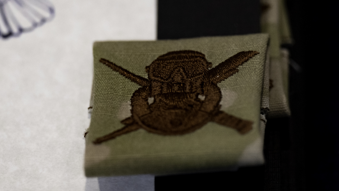 The new Air Force Combat Diver badge. (U.S. Air Force)