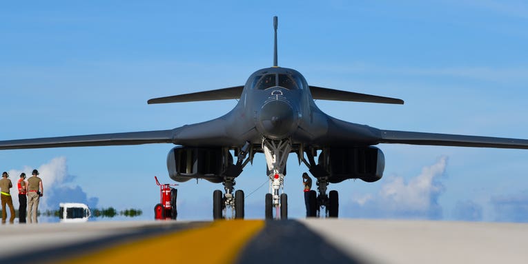 Air Force B-1B bombers just rolled up in Guam in a message to US adversaries