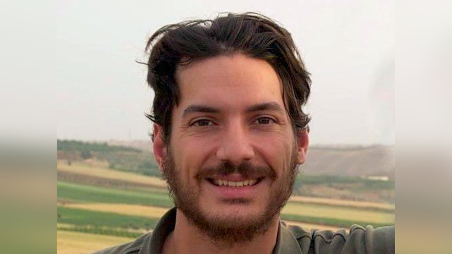 Austin Tice in May 2012. 