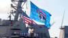 USS Daniel Inouye battle flag