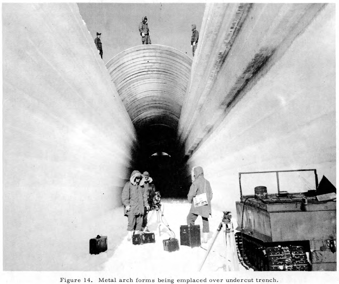The Army once built an underground ice fortress during the Cold War