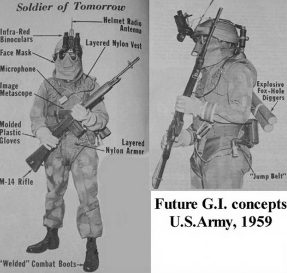 Jet packs and helmet radios: what the Army’s 1959 ‘soldier of the future’ got right and wrong