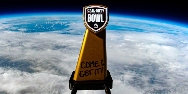 The Space Force won a ‘Call of Duty’ tournament and then the trophy got launched into space
