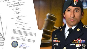 Navy SEAL convicted for death of Green Beret Logan Melgar has 10-year sentence 'set aside'