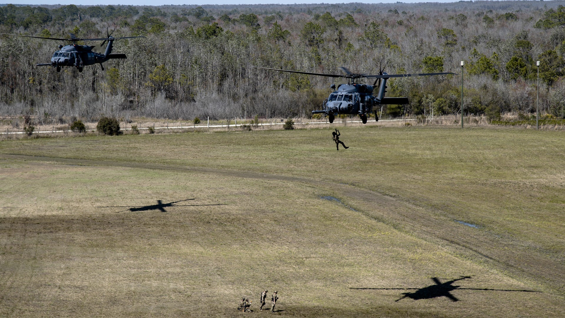 How Air Force maintainers fixed a rescue helicopter that was literally at the end of its rope
