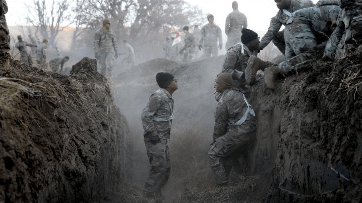 The 4th Infantry Division staged a massive physical challenge honoring its past and accidentally tear gassed itself