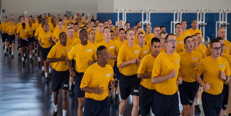 The Navy will now enlist recruits who score 10 on their ASVAB