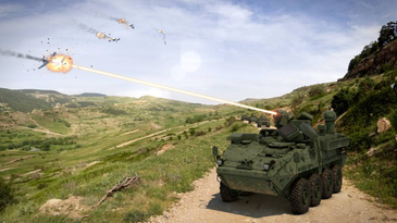 The Army will finally stand up a laser-equipped Stryker platoon next month