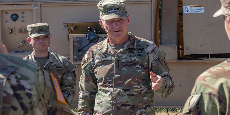 What the Army’s top general learned as a young soldier that still sticks with him today