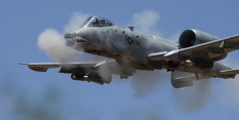 The A-10 is retiring and the Air Force has no close air support replacement