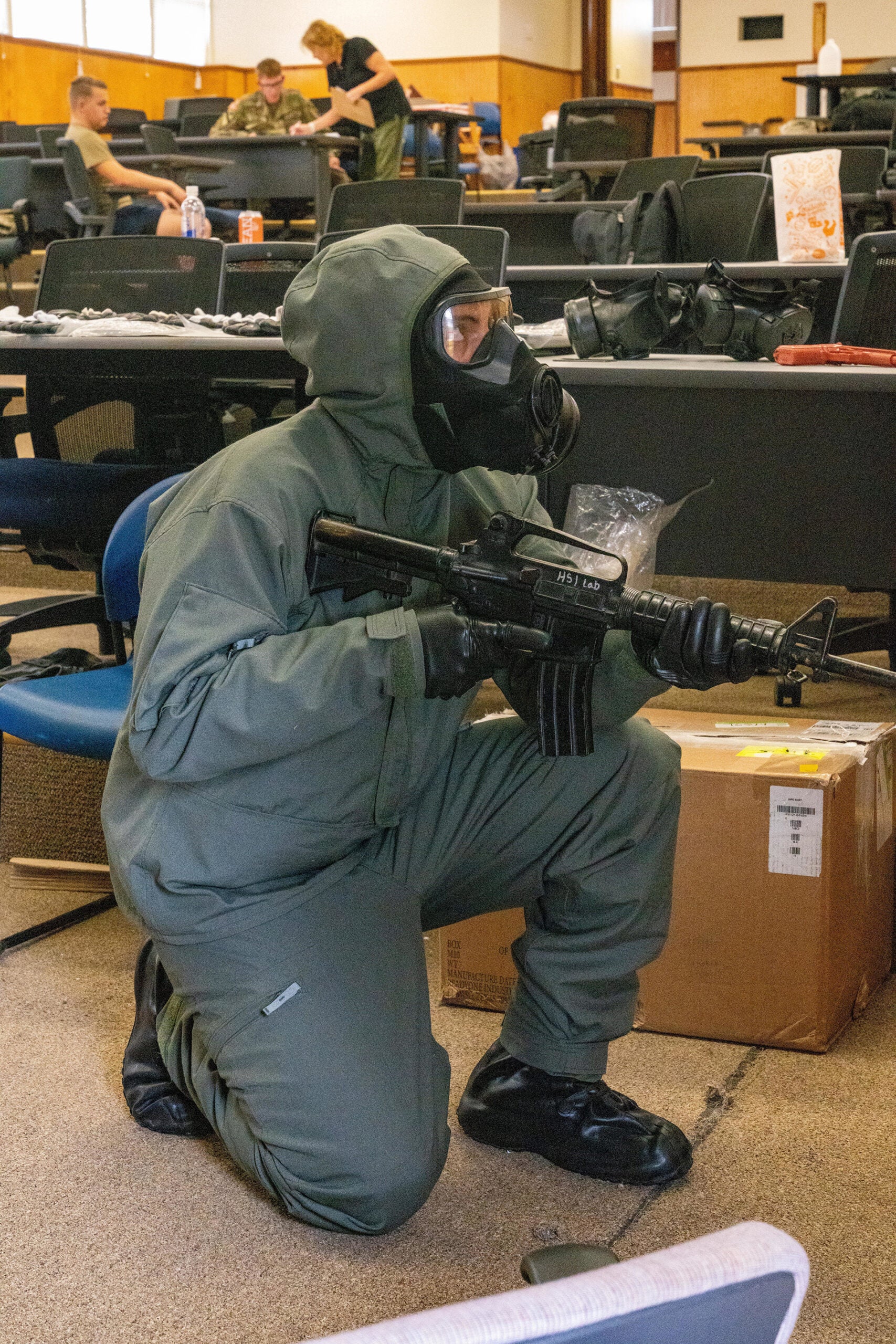 The Army is testing out slightly less miserable CBRN gear