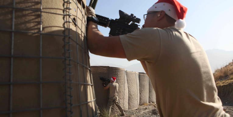 Tell us your stories about spending Christmas in combat zones