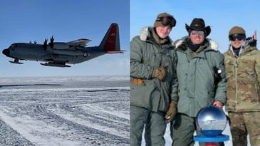 How airmen overcame -77 degree weather, frostnip to fix a C-130 in Antarctica