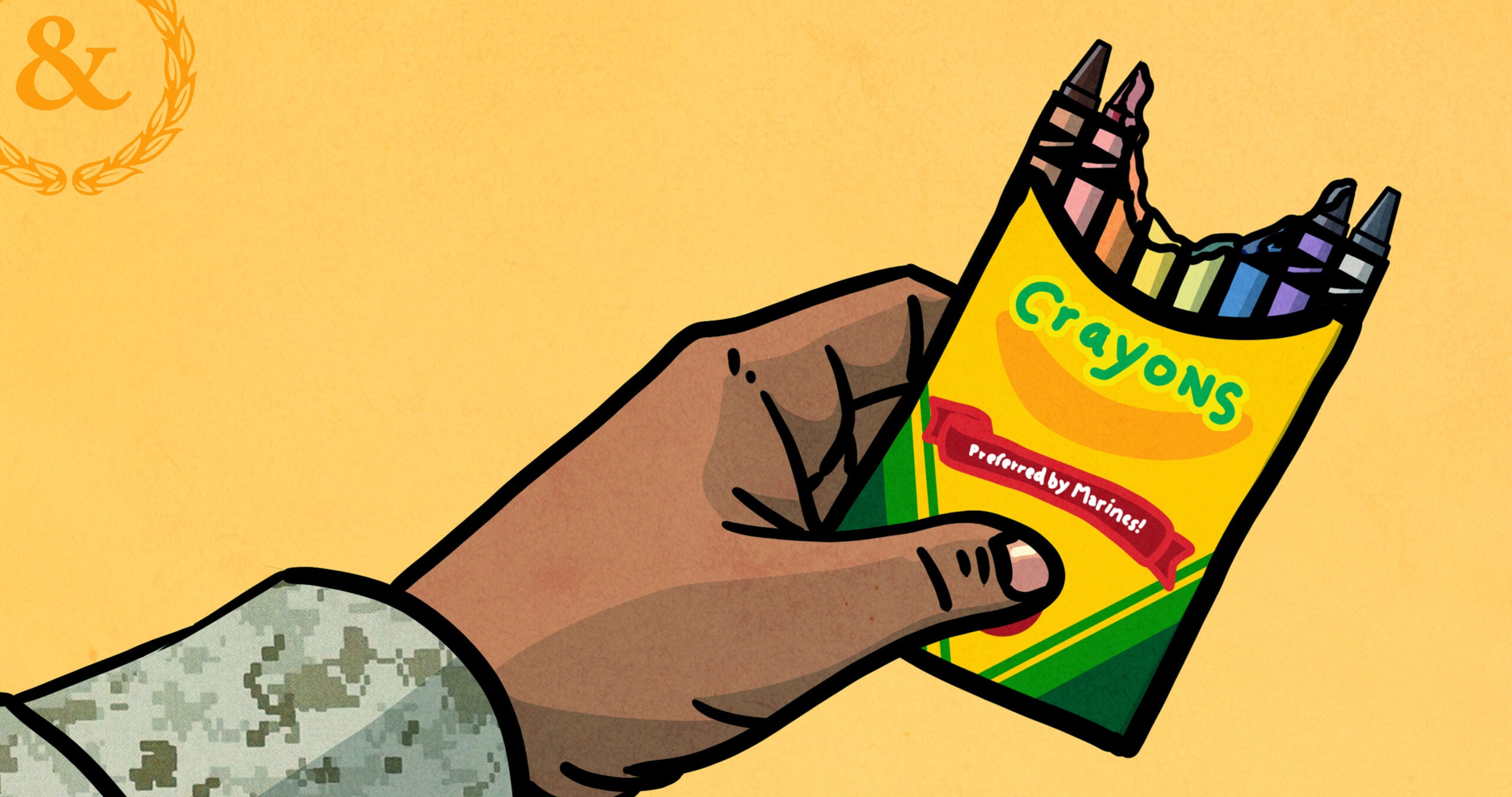 What is it with American soldiers eating crayons? - Quora
