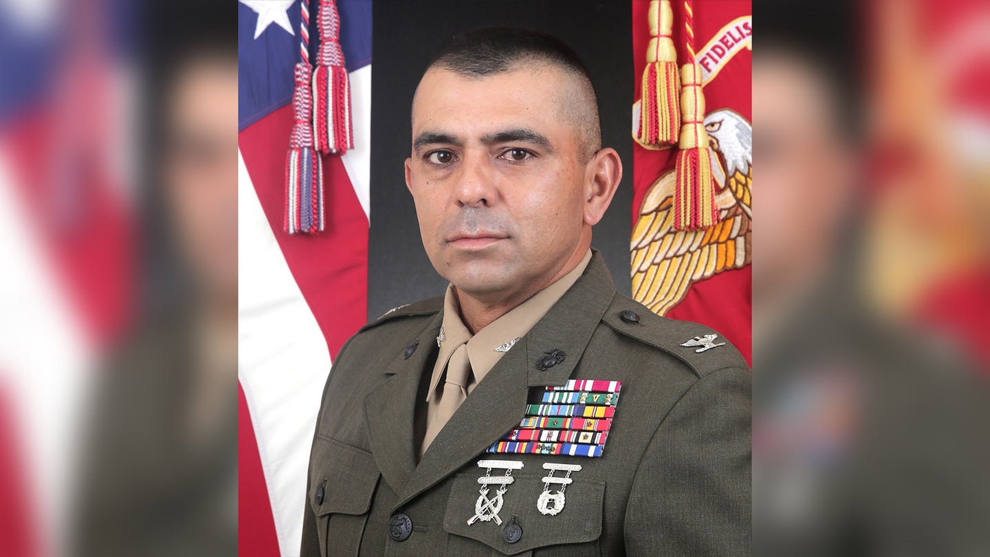 Marine Corps Col. John Medeiros relieved ACV