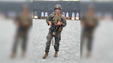 This Marine used everything he learned in first aid training to save a shooting victim