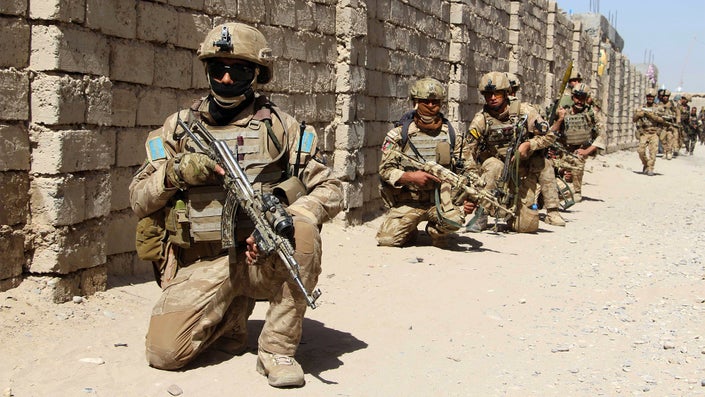 US-trained Afghan commandos may be fighting as mercenaries for Russia