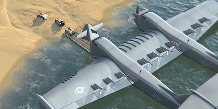 The Pentagon wants to develop a giant seaplane with the cargo capacity of a C-17