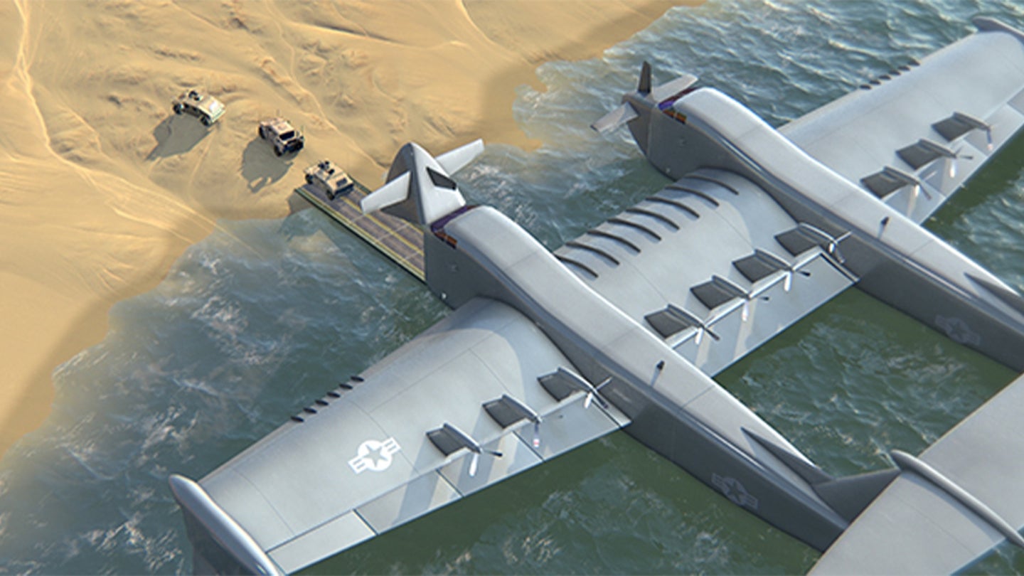 The Pentagon wants to develop a giant seaplane with the cargo capacity of a C-17
