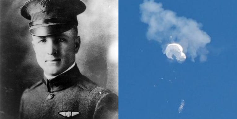 The F-22s that downed China’s spy balloon had call signs named for this WWI fighter ace