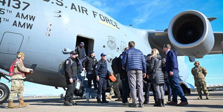 How the US military is sending life-saving assistance to Turkey after a devastating earthquake