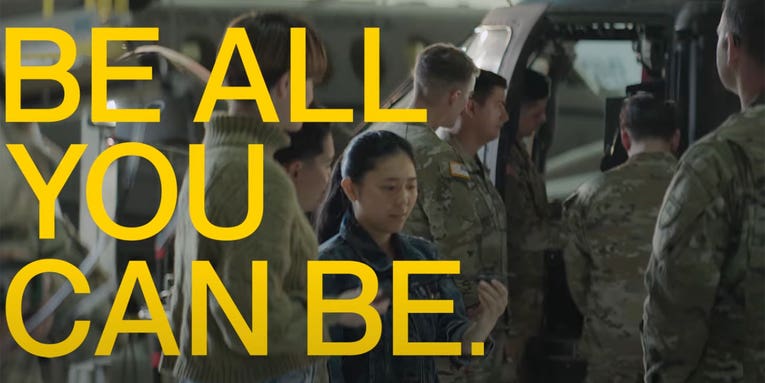 ‘Be All You Can Be’ remains the Army’s best recruiting slogan, service leaders say