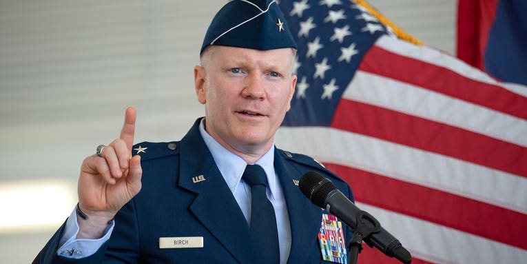 Air Force 1-star general relieved for ‘shortfalls’ in personal conduct