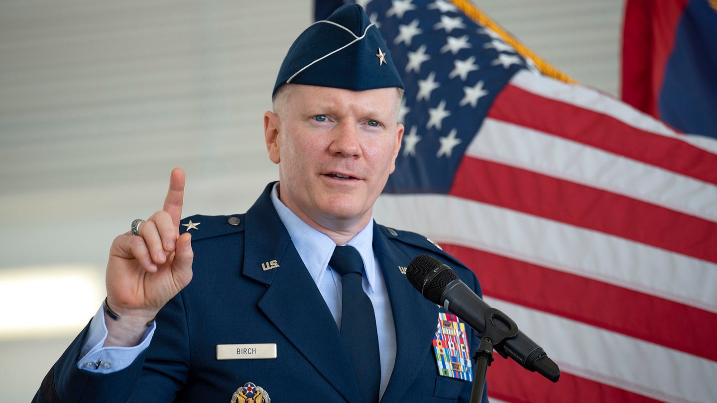 Air Force Brig. Gen. Paul Birch