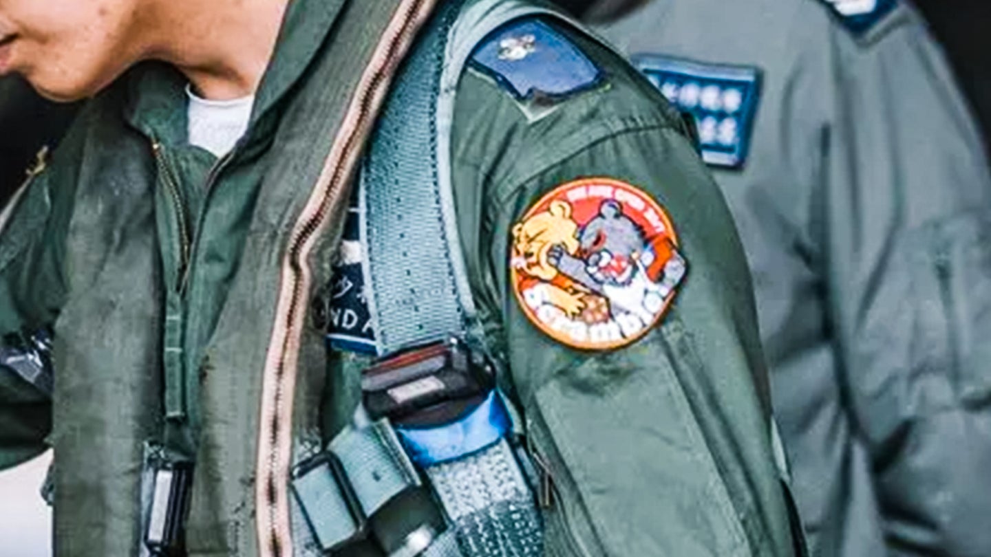 taiwan china Winnie the Pooh air force patch