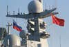 Chinese and Russian navies