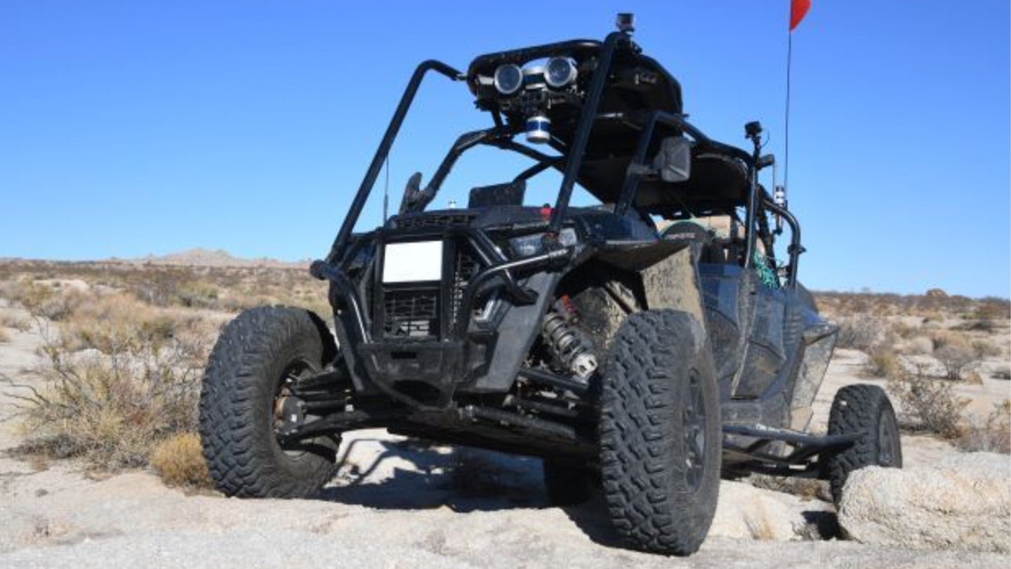 Army Marine Corps DARPA unmanned ground vehicle RACER