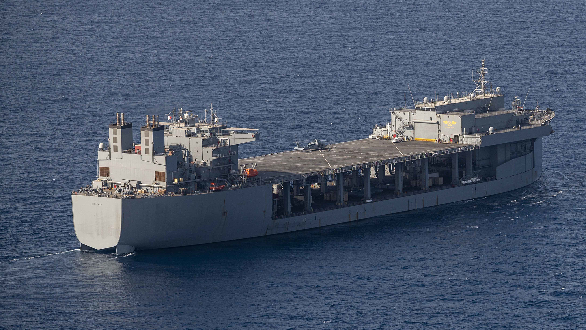USS Lewis B. Puller, named for Chesty Puller, headed to Sudan’s coast