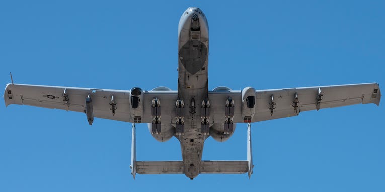 The beloved A-10 Warthog has a brand new role: bomb truck