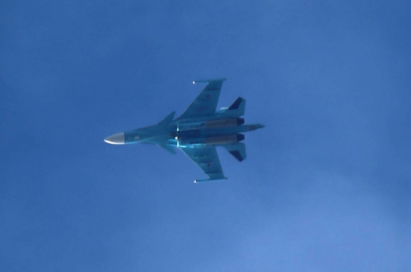 Russian jet fighter over Syria