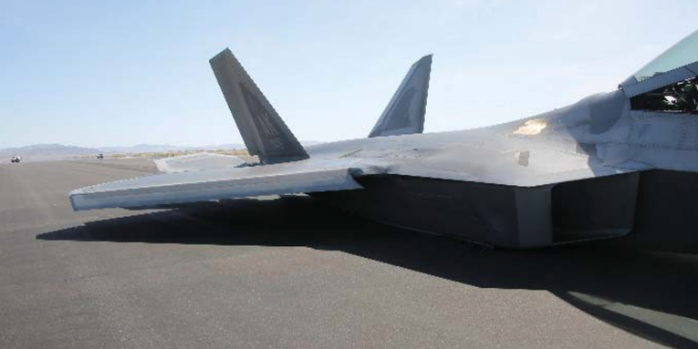 Air Force F-22 Raptor rejoins fleet 5 years after belly-flopping on takeoff