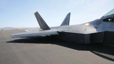 Air Force F-22 Raptor rejoins fleet 5 years after belly-flopping on takeoff