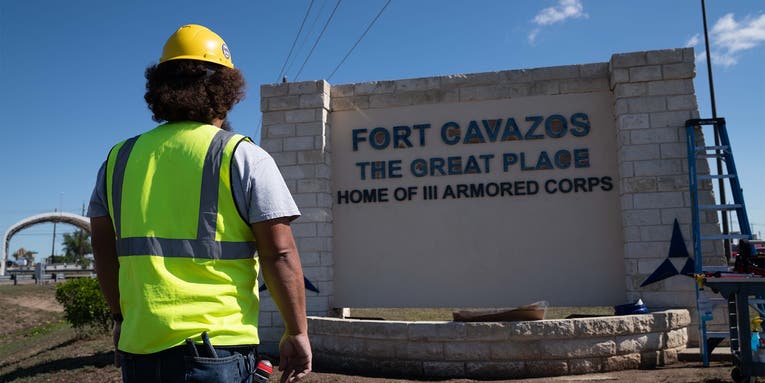 Fort Hood no more. Fort Cavazos named for 2-time Distinguished Service Cross recipient