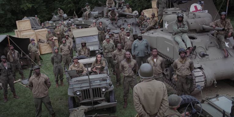 The famous ‘Black Panthers’ World War II tank unit rolls onto the big screen in ‘Come Out Fighting’